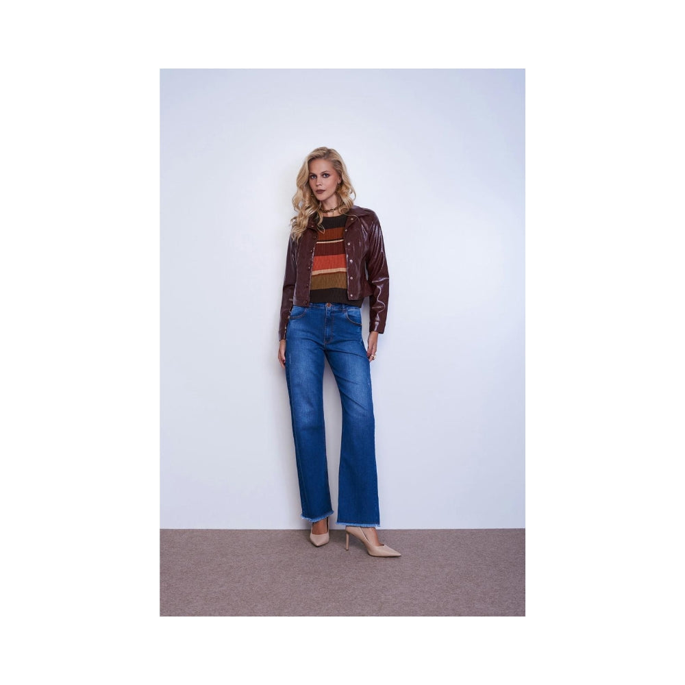 Calça Jeans Wide Leg - Estilo, Conforto e Modernidade