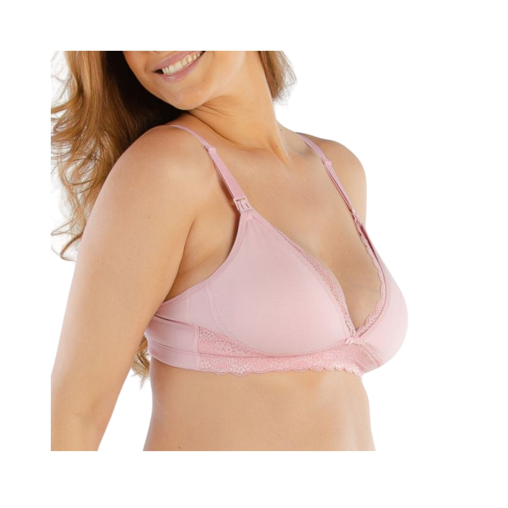Sutiã de Amamentação Love Secret com Bojo Removível 100% Algodão