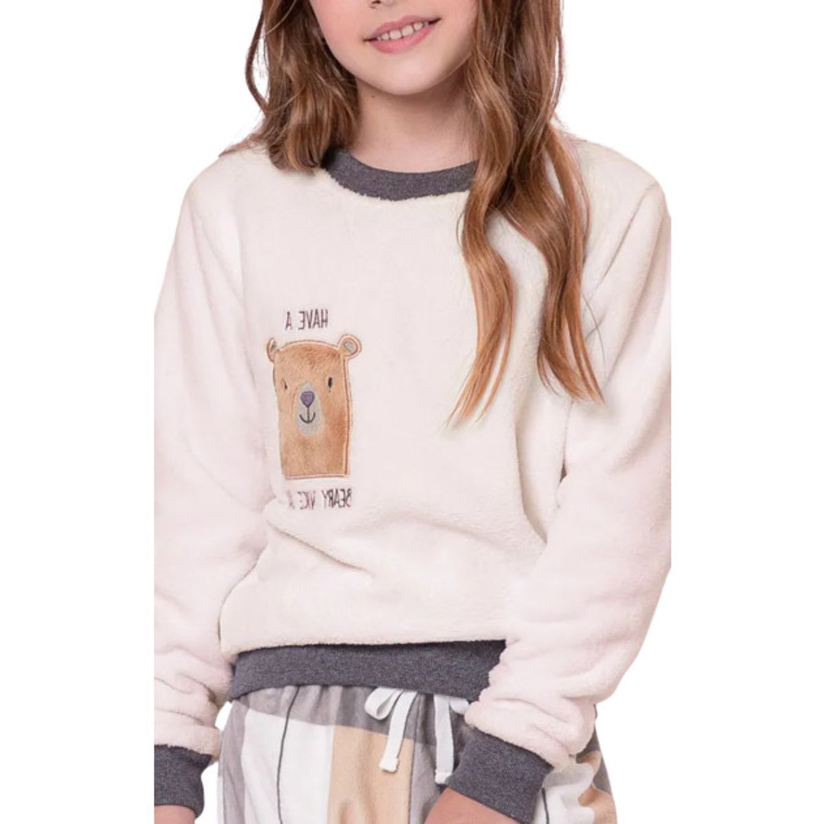 Pijama Fleece Infantil Nice Day Lua Luá