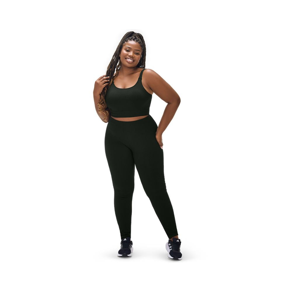 Top Fitness Plus Size com Bojo Removível Conforto e Estilo para Atividade Física