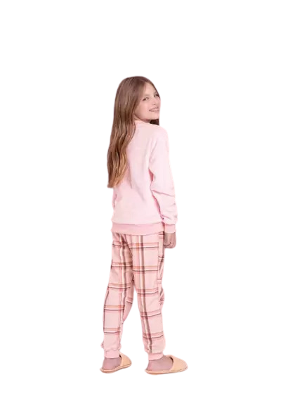 Pijama Jogger Bear Me Sleep Peludinho Lua Luá