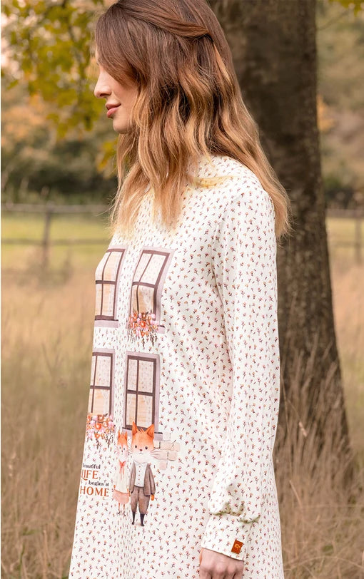 Camisola Manga Longa Feminina All Print Cots Cats em Sublime Touch
