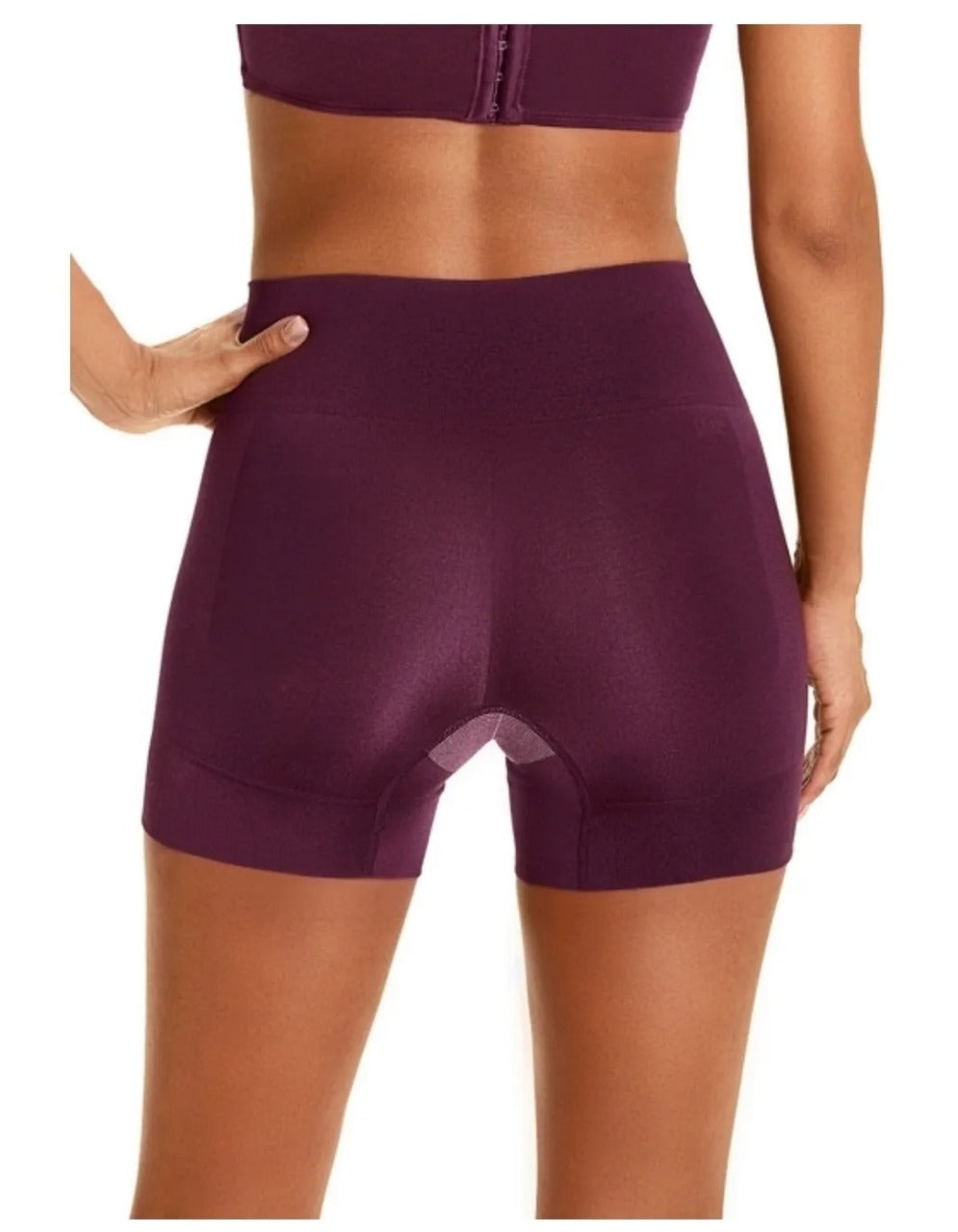 Bermuda Modeladora Lipstick Makeup Skin Cintura Média Suaviza Barriguinha e Quadril