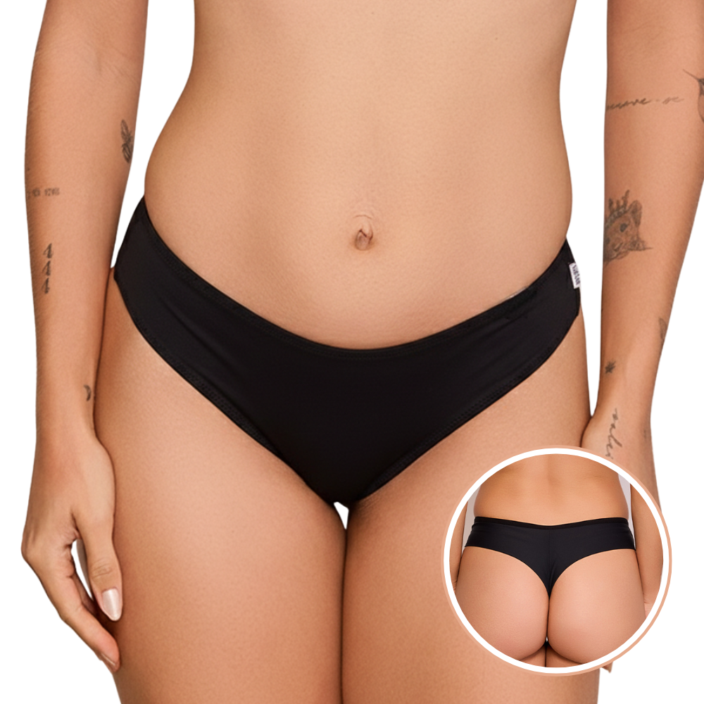 Calcinha Fio Dental Dupla Liso Conforto Nayane Rodrigues