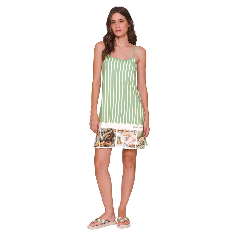 Camisola de Alça Reguláveis em Sublime Touch com Busto Duplo