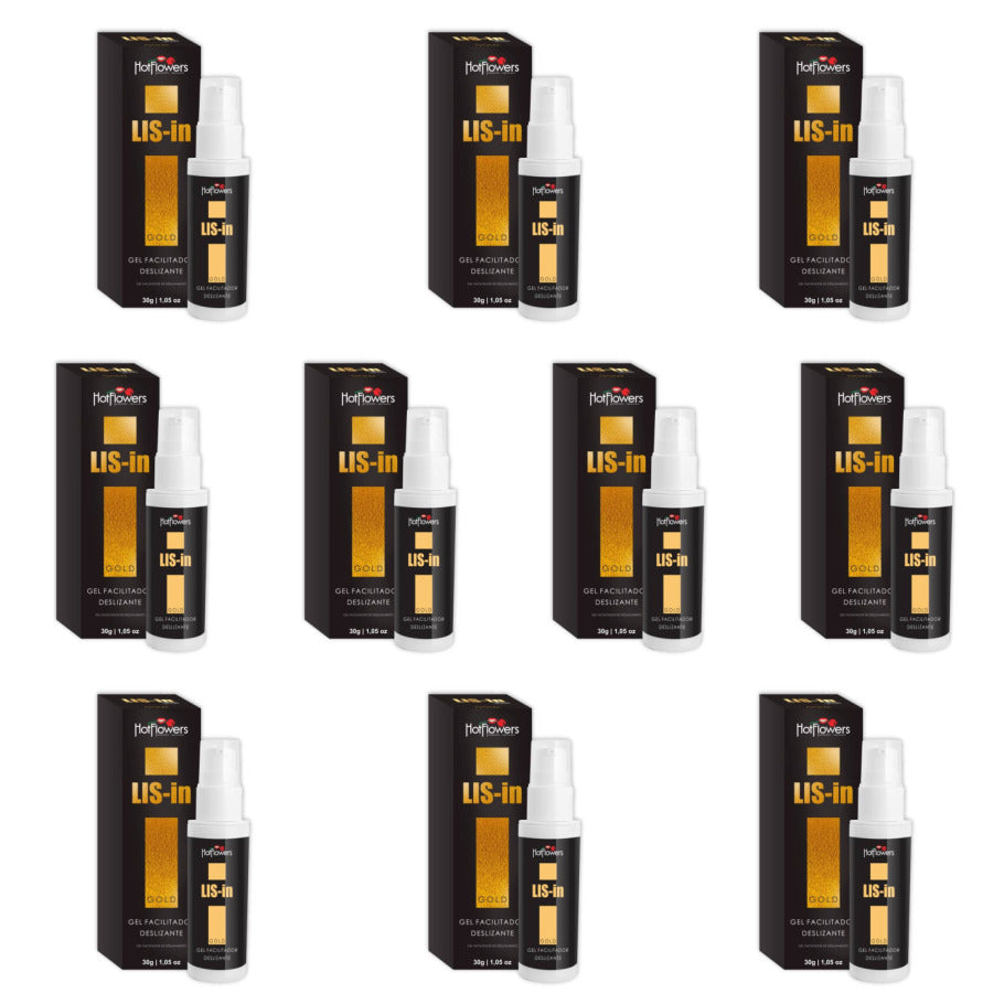 Gel Facilitador Deslizante Lis In Hotflowers