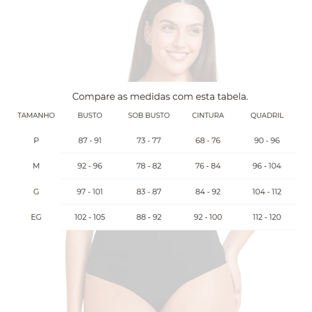 Body Feminino Alças Finas em Microfibra