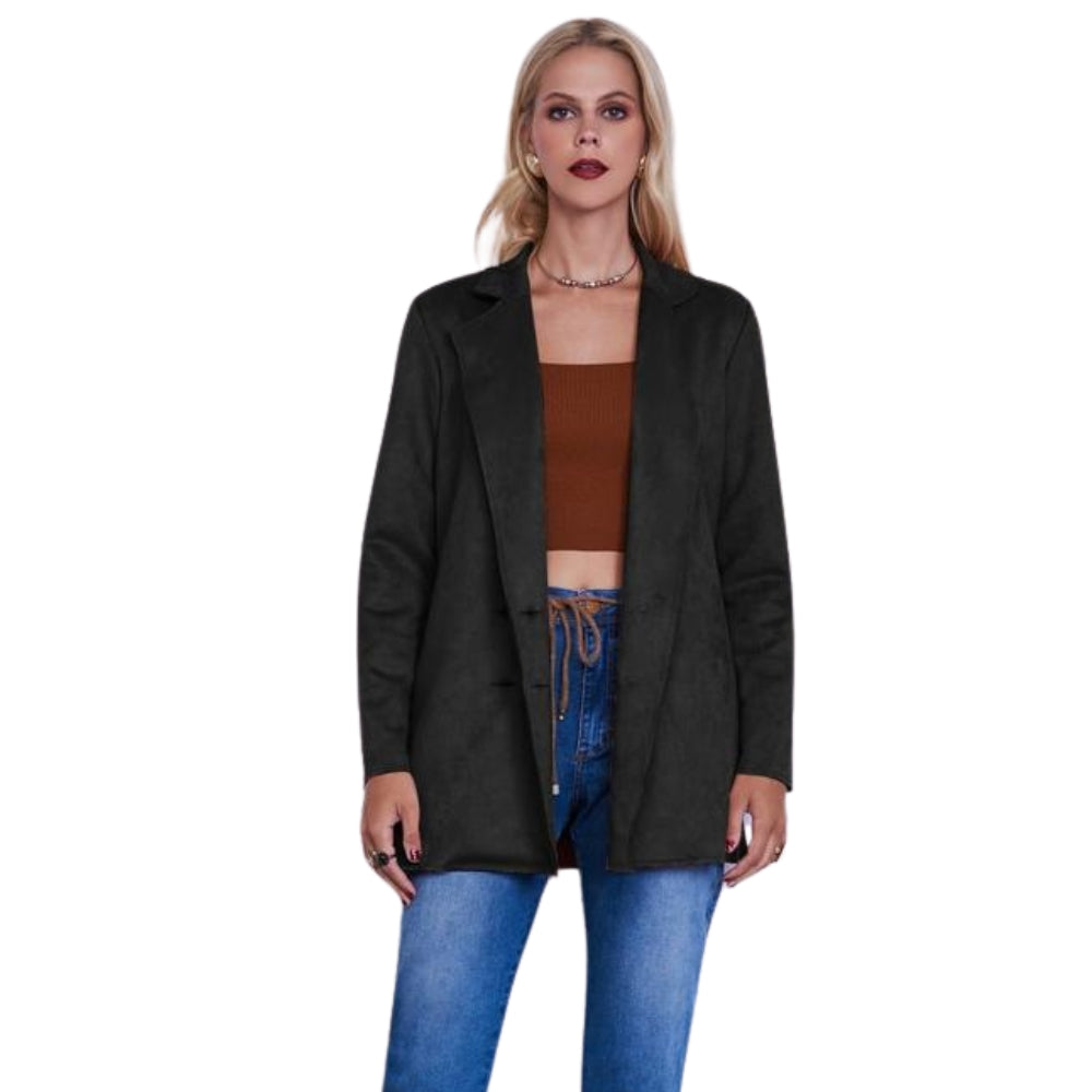 Casaco Feminino Suede - Toque de Elegância para seu Look