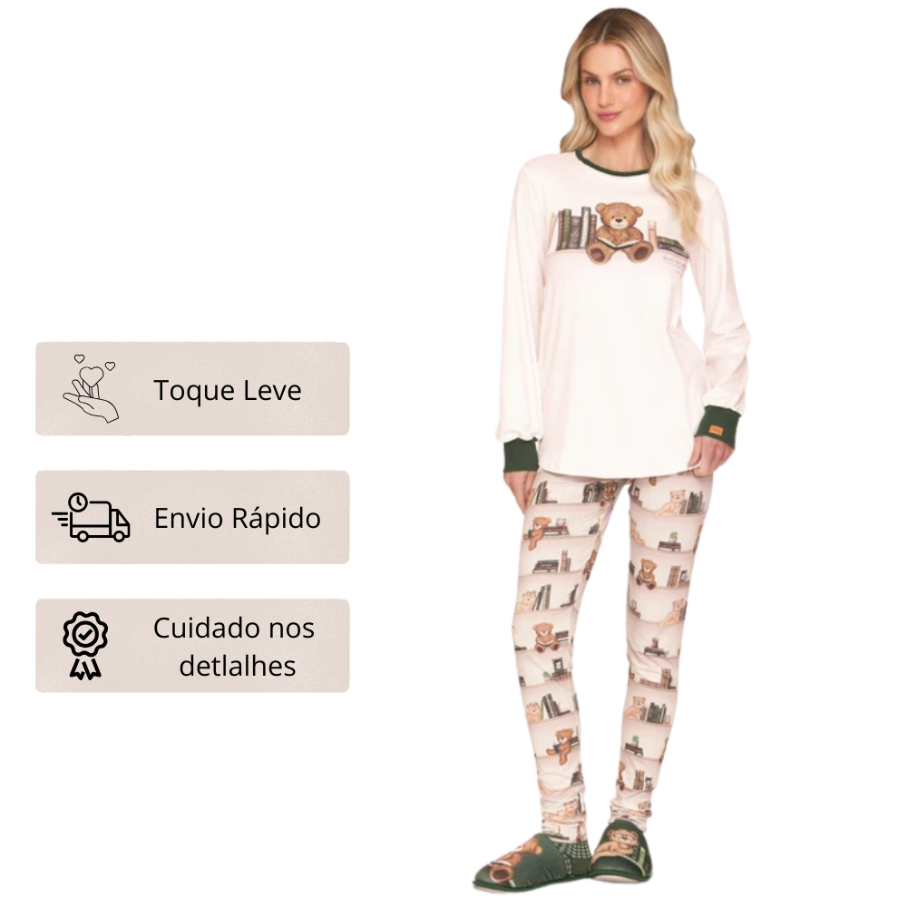 Pijama Legging Feminino BB Moment em Sublime Touch