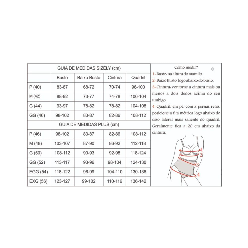 Sutiã Suporte Extra Sustentação e Correção de Displasia Mamária