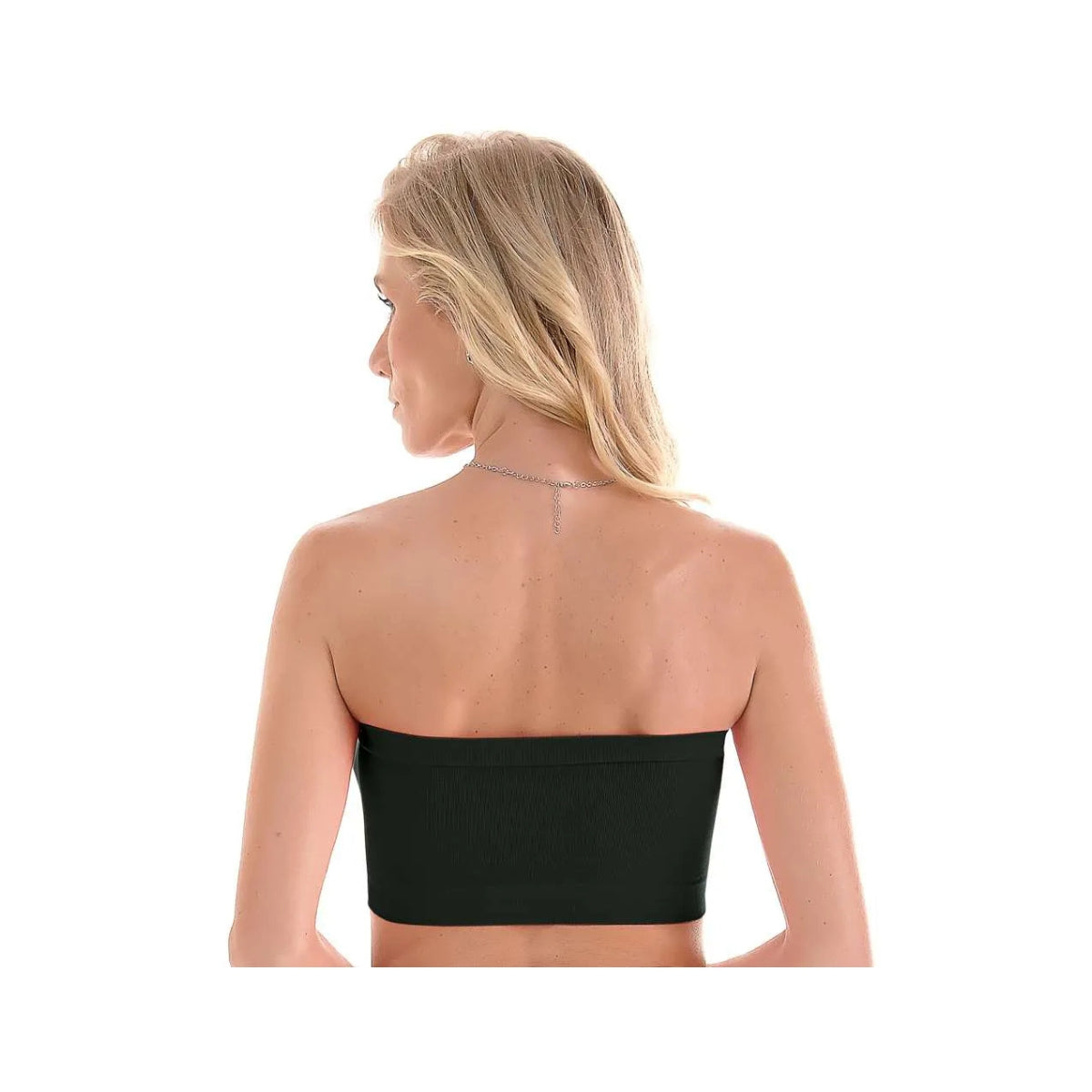 Top Faixa com Bojo Removível Sem Costura, Conforto Máximo e Não Marca o Corpo