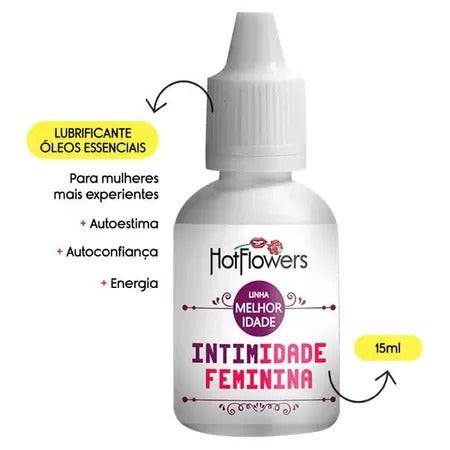 Lubrificantes Linha Melhor Idade Intimidade Feminina  HotFlowers