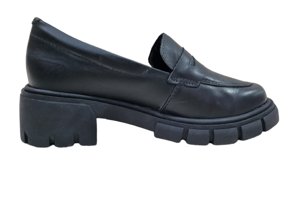 Mocassim Feminino Preto Via Telli