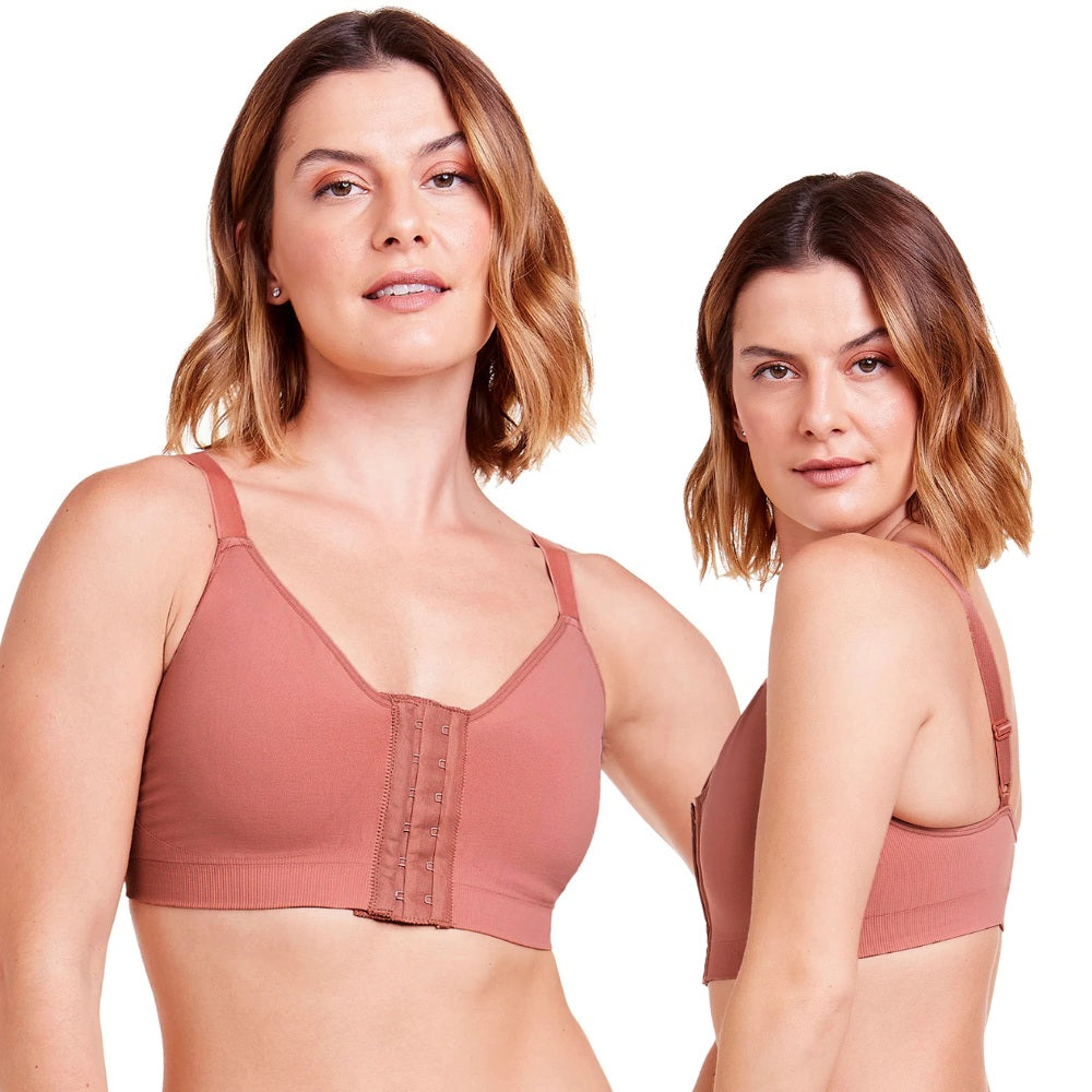 Sutiã Fecho Frontal e Dupla Sustentação e Tratamento Hidrófilo