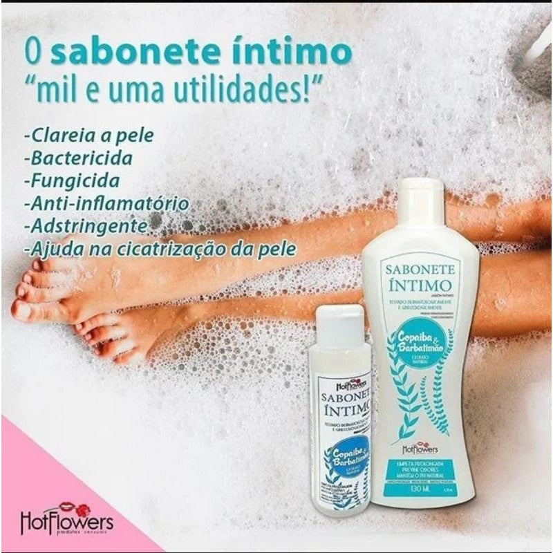 Sabonete Íntimo Copaíba e Barbatimão HotFlowers