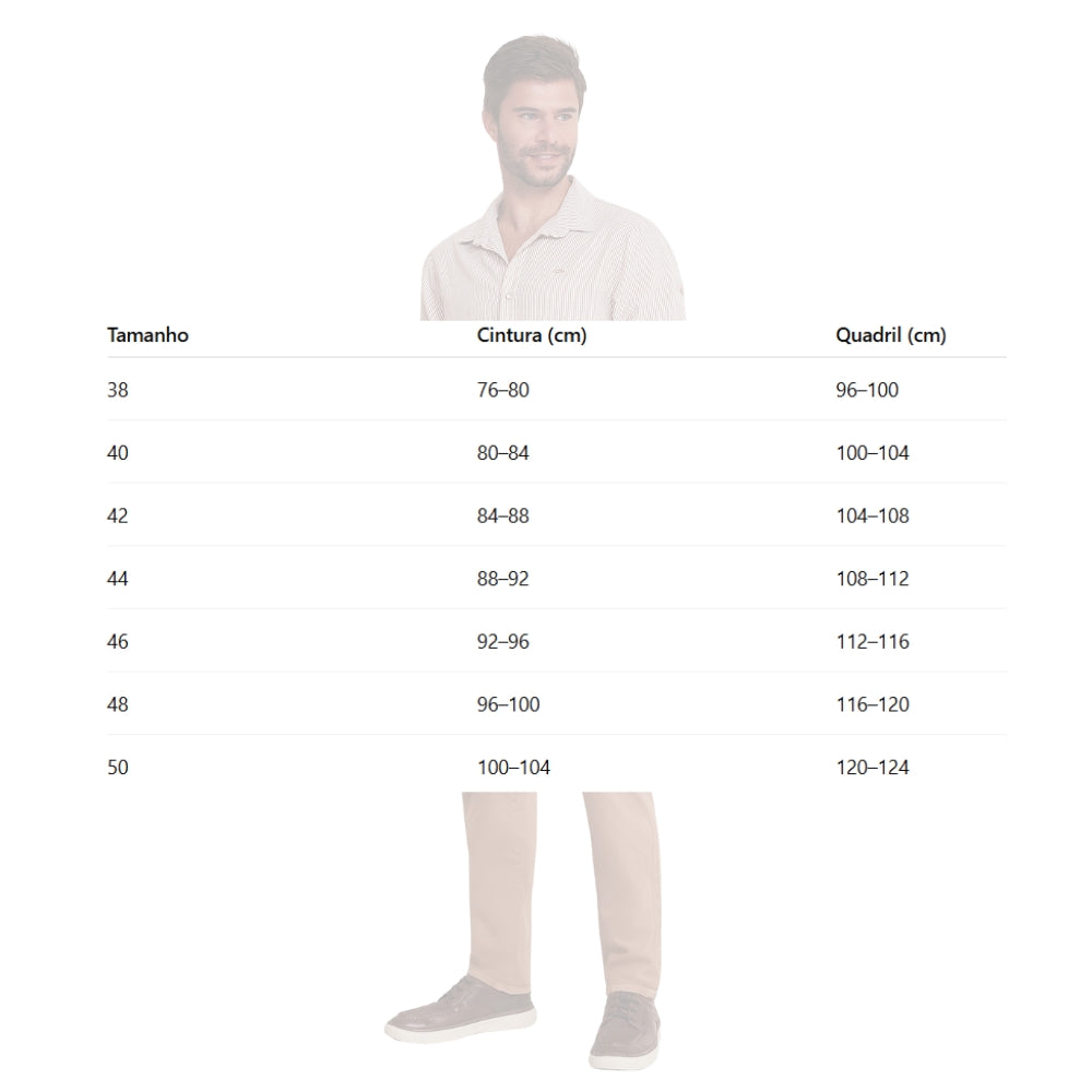 Calça Masculina Sport Fino