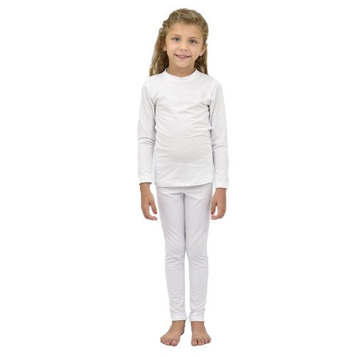 Calça Térmica Infantil Unissex com Isolamento Térmico e Proteção UV