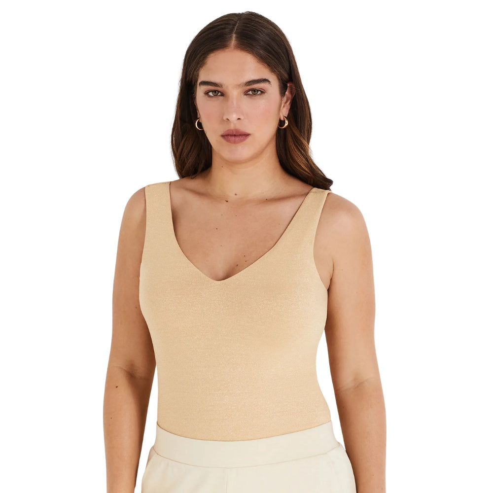 Regata Topsu® com Brilho e Bojo Decote V