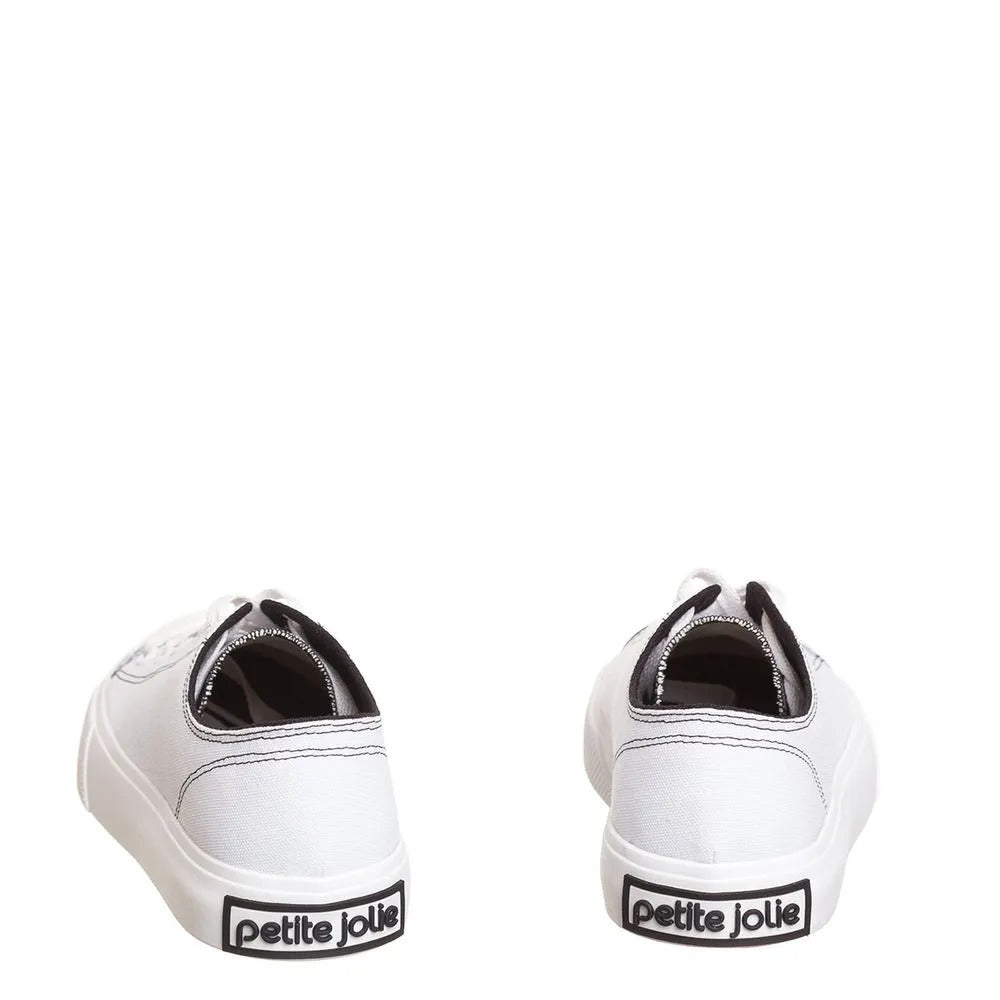 Tênis Casual Feminino Branco em PVC