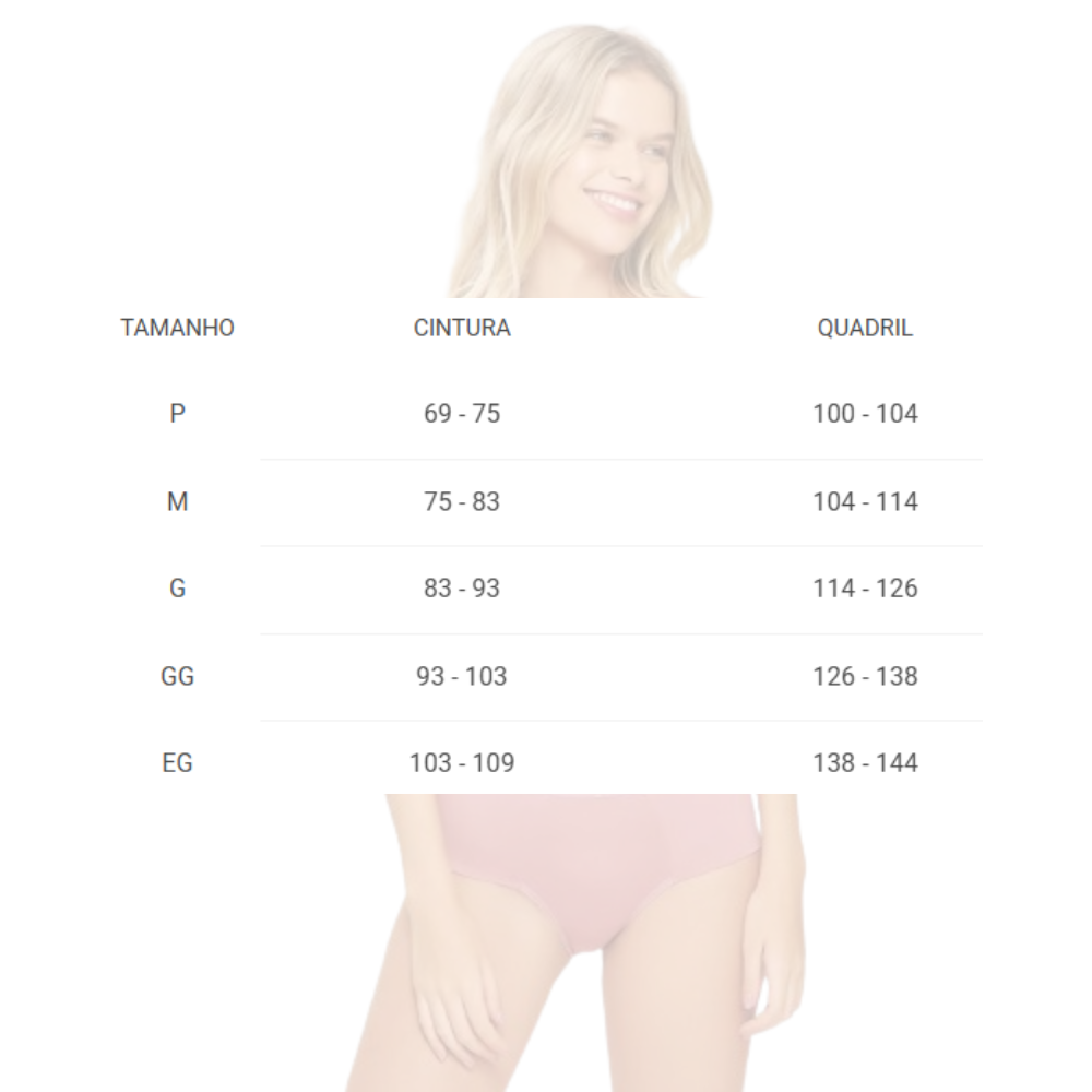 Calcinha Laterais Largas Comfort Recco