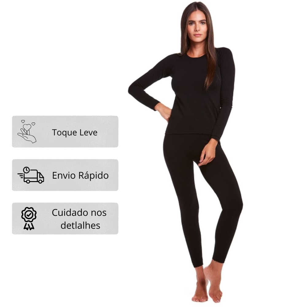 Legging  Thermal SKin Plié Serve como Segunda Pele