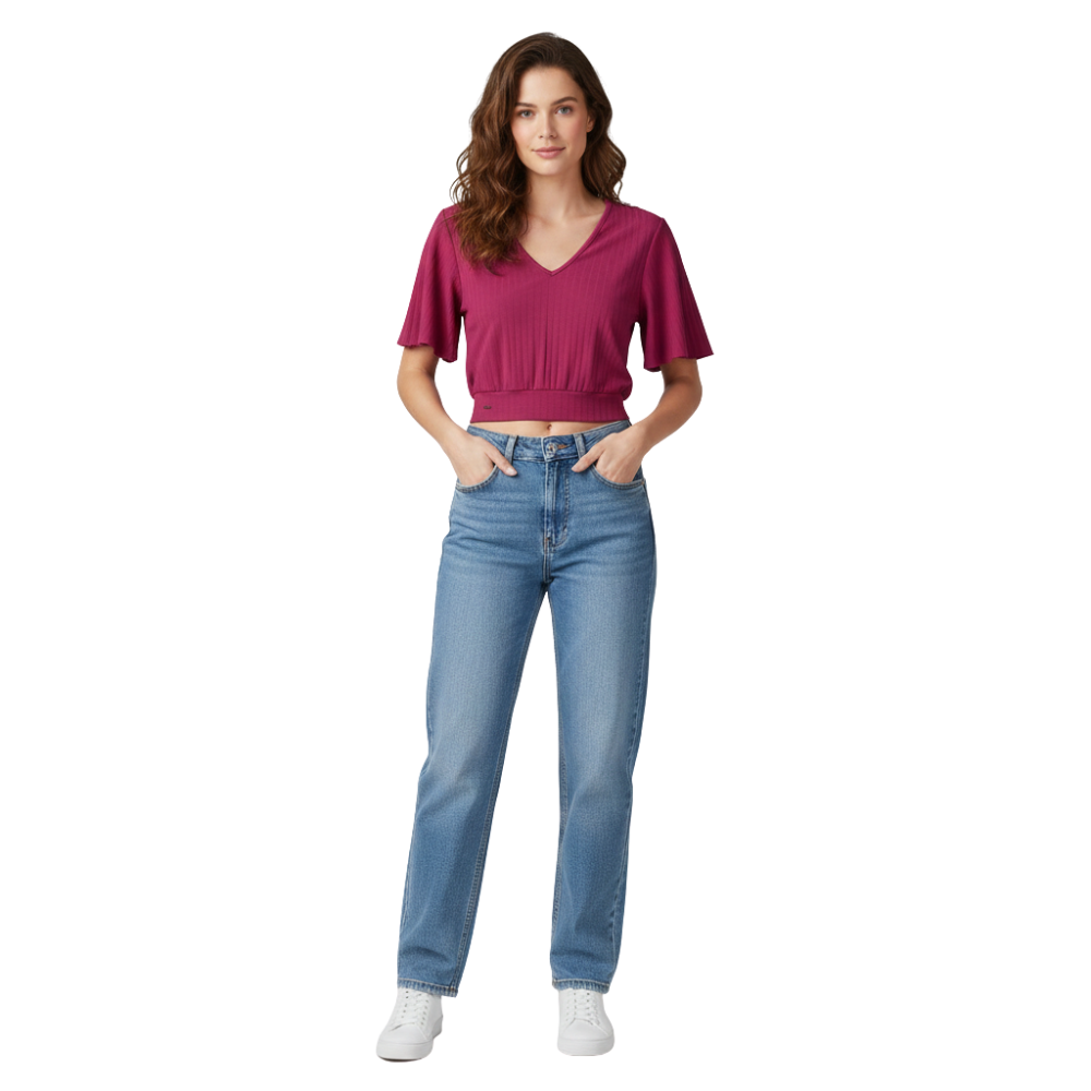 Blusa Feminina em Poliéster com Caimento Impecável para Looks Casuais e Elegantes