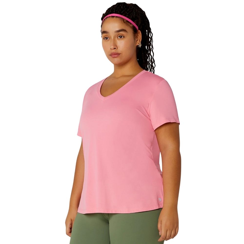 T-Shirt Gola V Alongada Plus Alto Giro