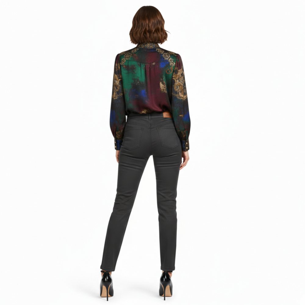 Calça Feminina Resinada Conforto e Estilo para Mulheres Modernas