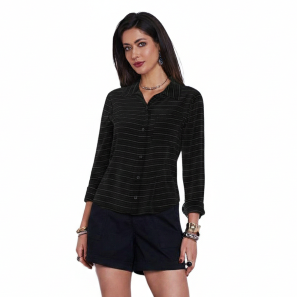 Camisa Social Feminina - O Clássico Atemporal em uma Peça