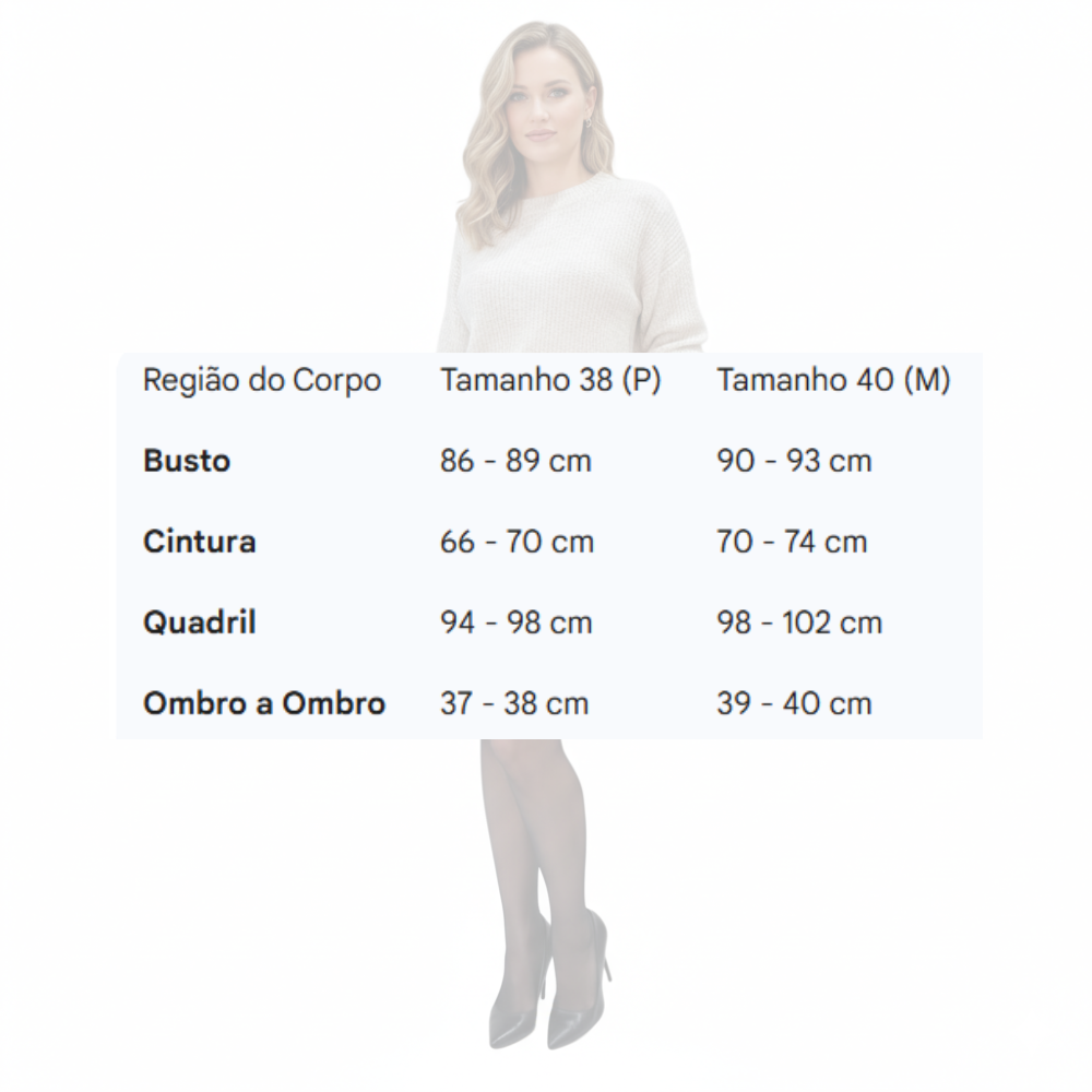 Saia Feminina em Courino de Alta Qualidade