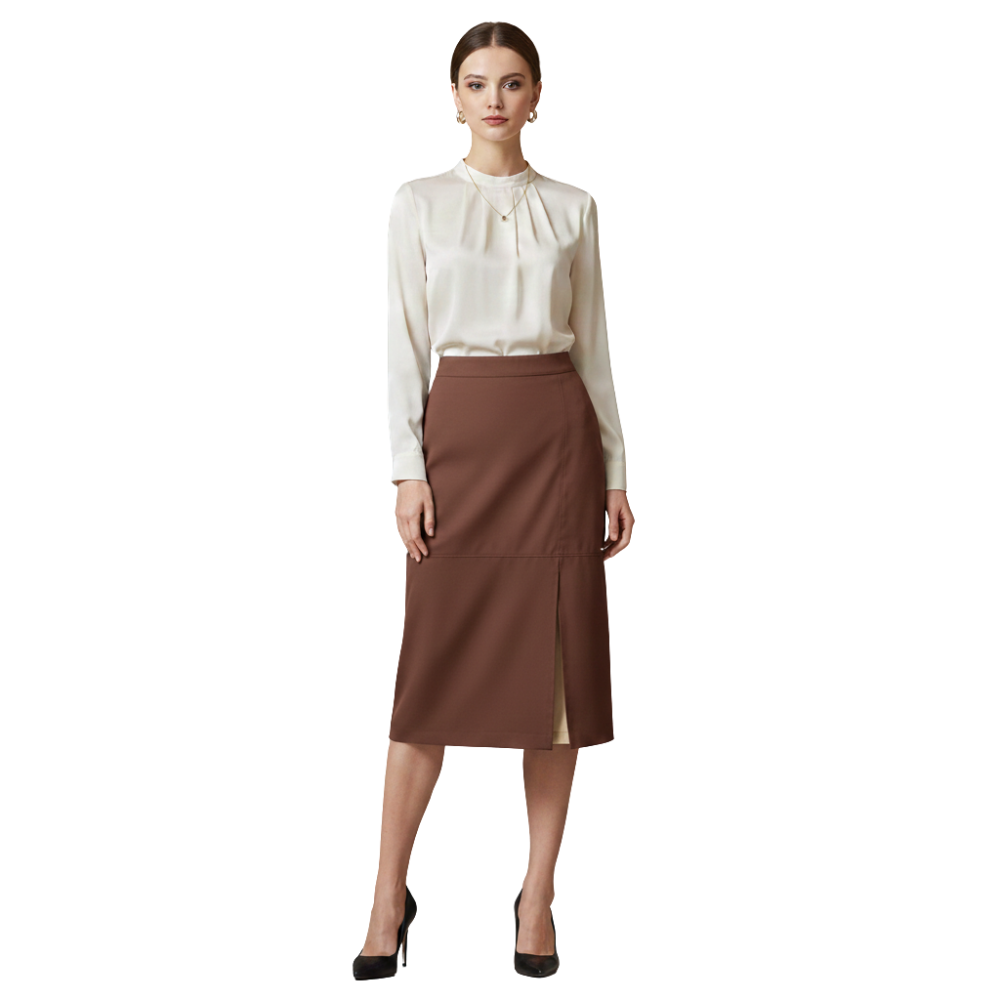 Saia Feminina em Covering - Leveza e Estilo