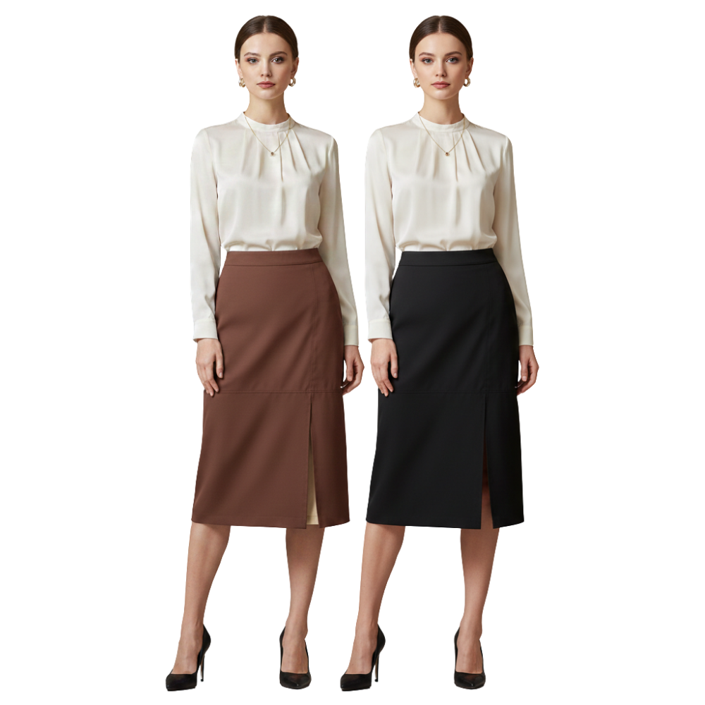 Saia Feminina em Covering - Leveza e Estilo