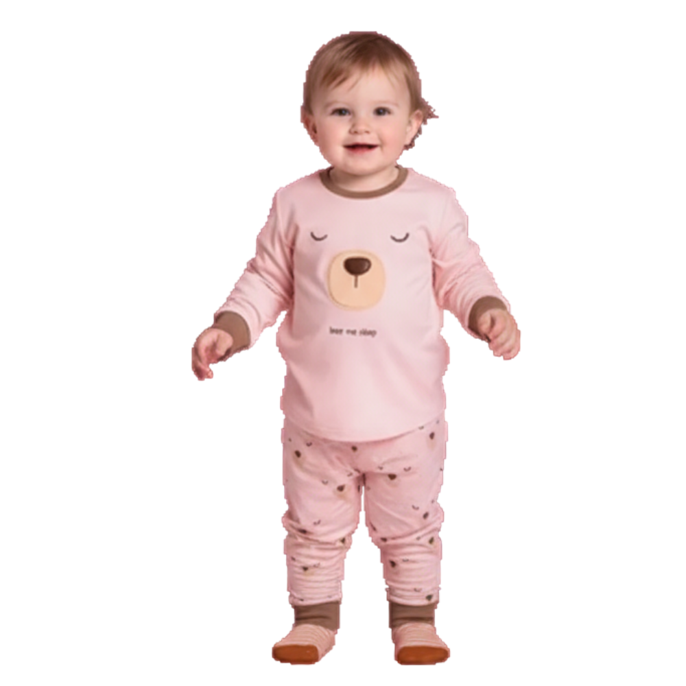 Pijama Jogger Bear Me Sleep Peludinho Lua Luá