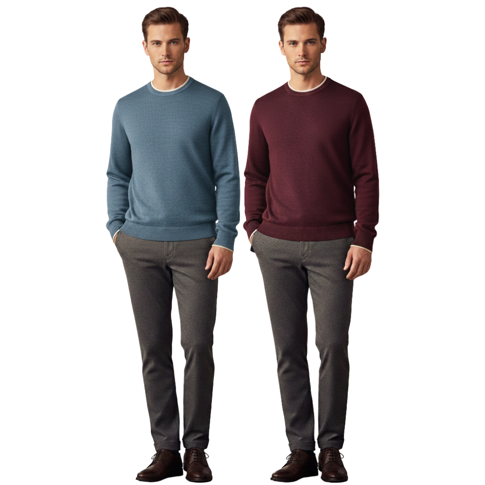 Malha Masculina Gola Redonda The Style Box