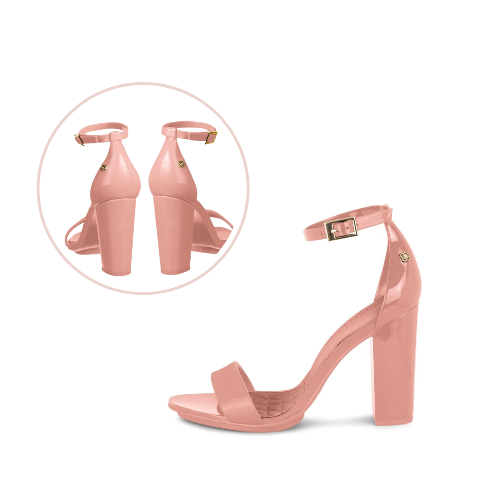 Sandália J-Lastic Rosa Roma