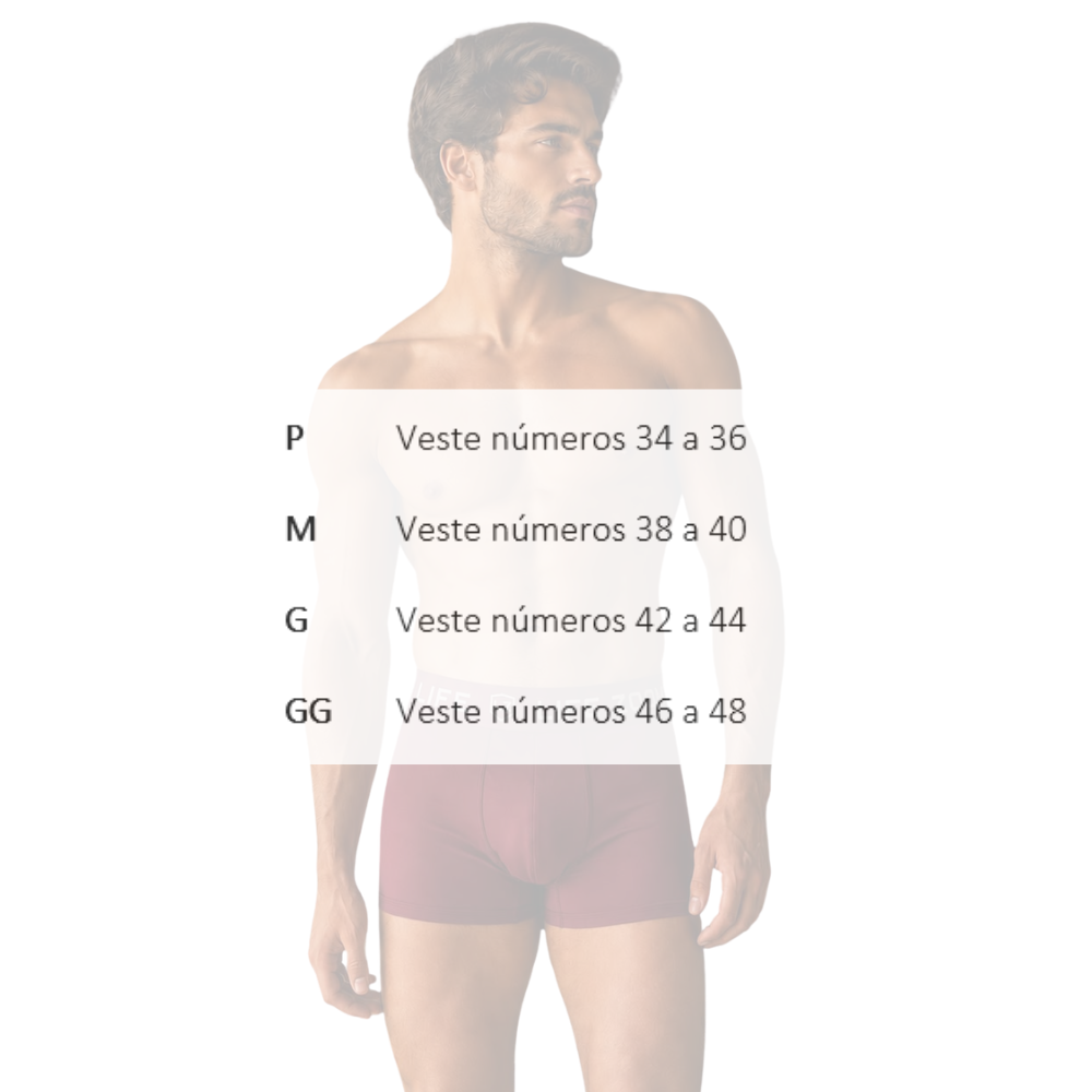 Cueca Boxer Masculina Confortável em Microfibra Forro 100% Algodão | Life Zoom