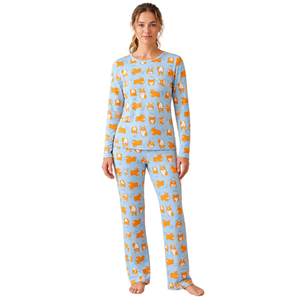 Pijama Feminino Suede Inverno Conforto e Maciez para os Dias Frios