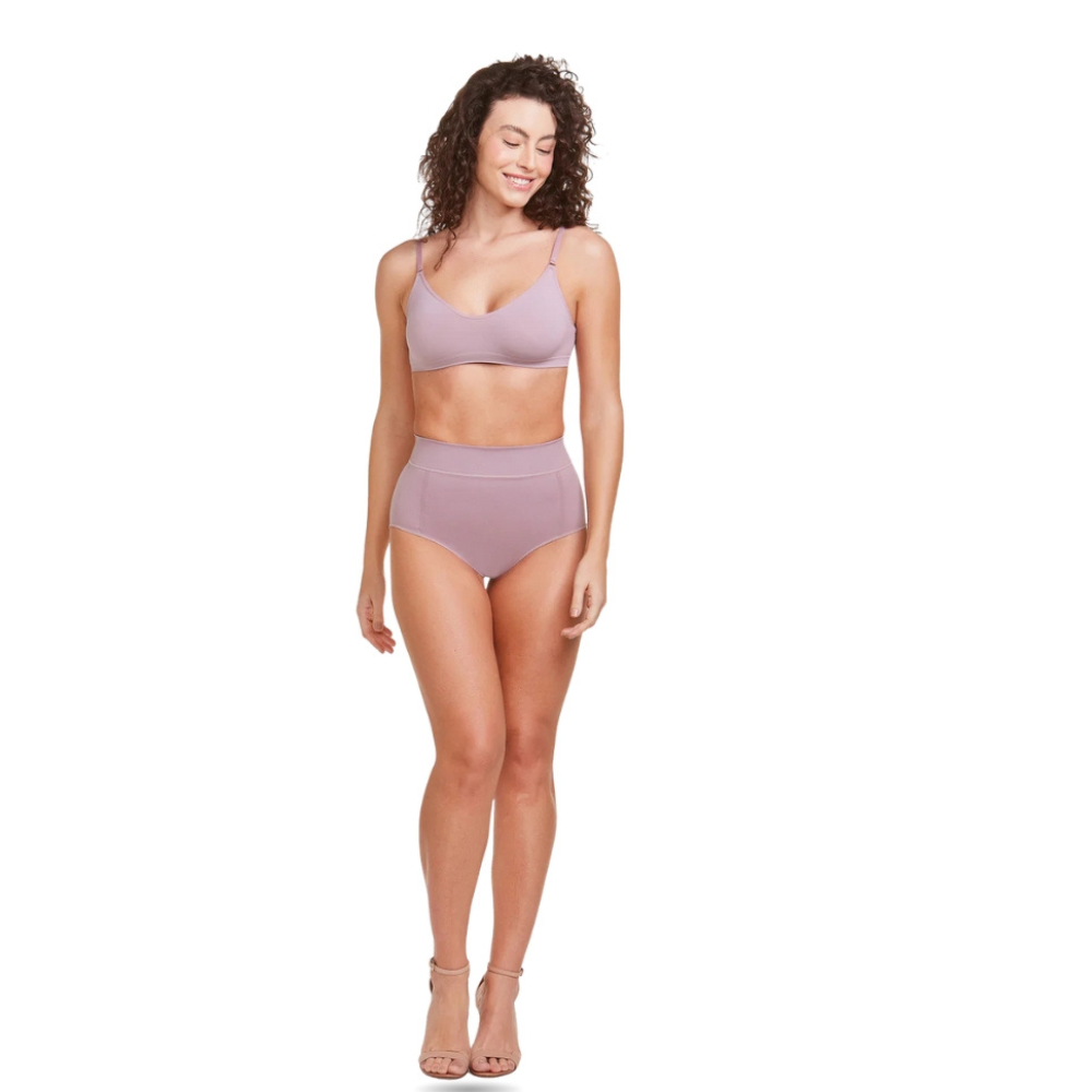Calcinha Modeladora Cintura Alta Cavada Levanta Bumbum | Plié