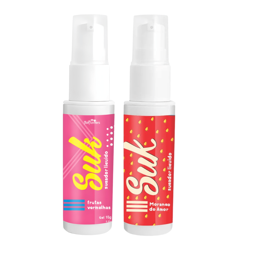 Gel Sugador Líquido Suk Frutas Vermelhas