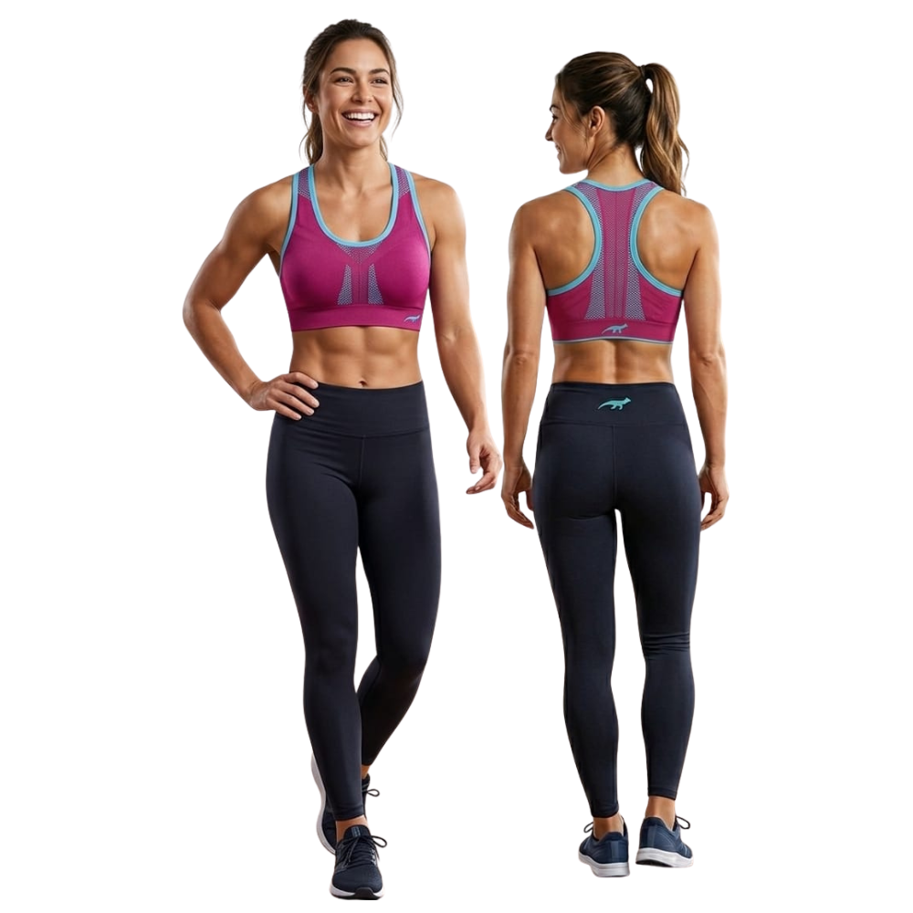 Top Nadador Fitness Dupla Face Sem Costura