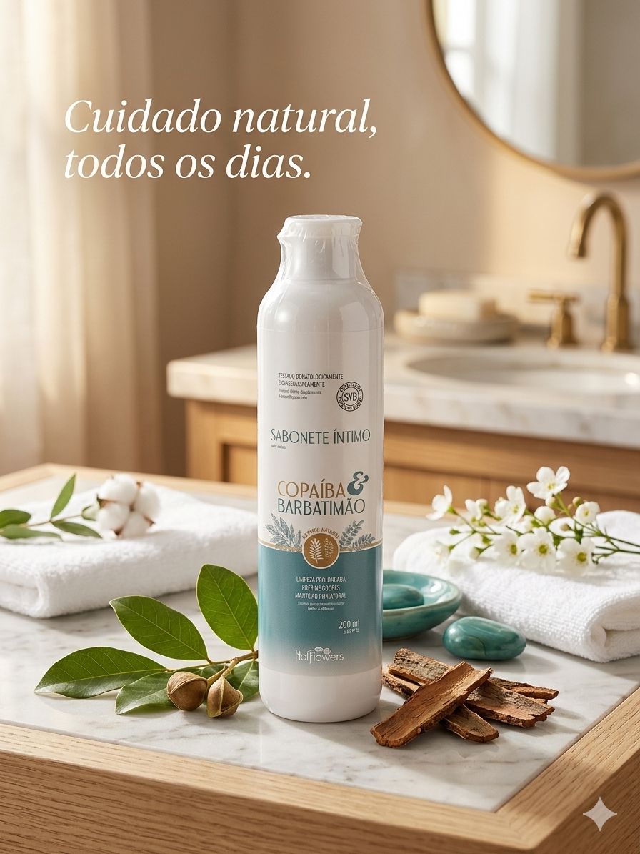 Sabonete Íntimo Feminino com Ação Anti-inflamatória Higiene, Proteção e Conforto Diário