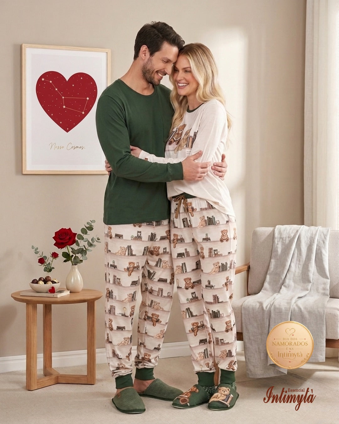 Pijama Jogger Masculino BB Moment em Sublime Touch