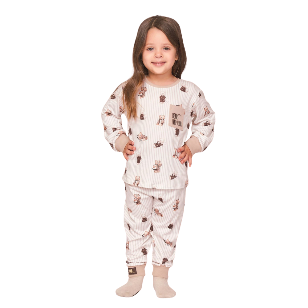 Pijama Baby Unissex Nap Club em Sublime Touch - Lua Luá