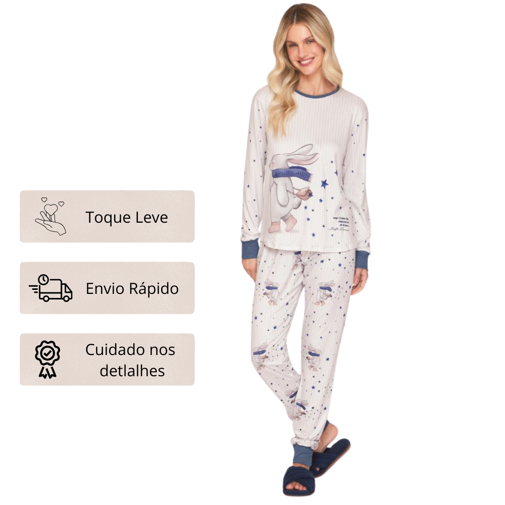 Pijama Jogger Feminino Mister Dreamer em Sublime Touch
