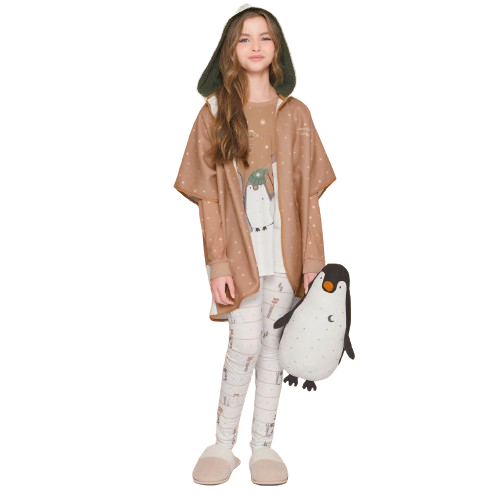 Capa Infantil Penguim Park Soft Premium