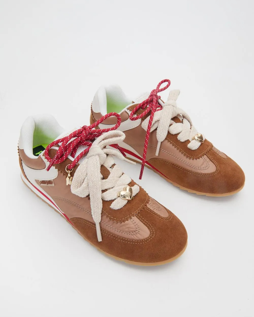 Tênis Flat Sneaker com Dois Atacadores Moderno | Petite Jolie