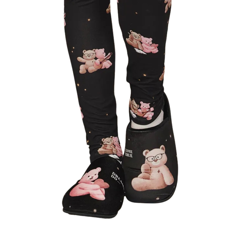 Chinelo Pantufa Infantil com Toque Aveludado Song Partners em Tecido Velvet Lux