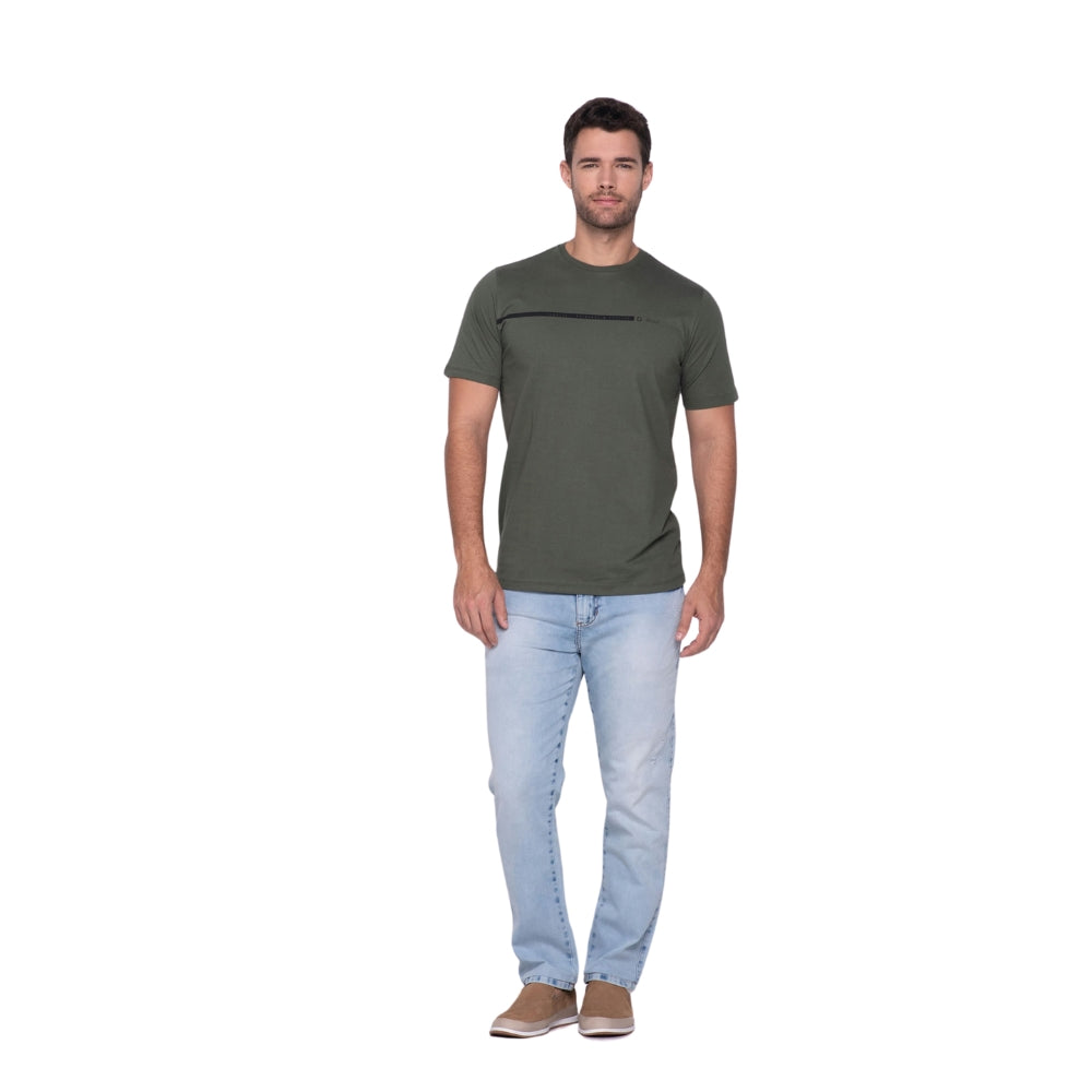Camiseta Masculina Básica Algodão