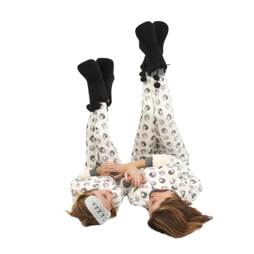 Pijama Manga Longa Feminino Cor com Amor