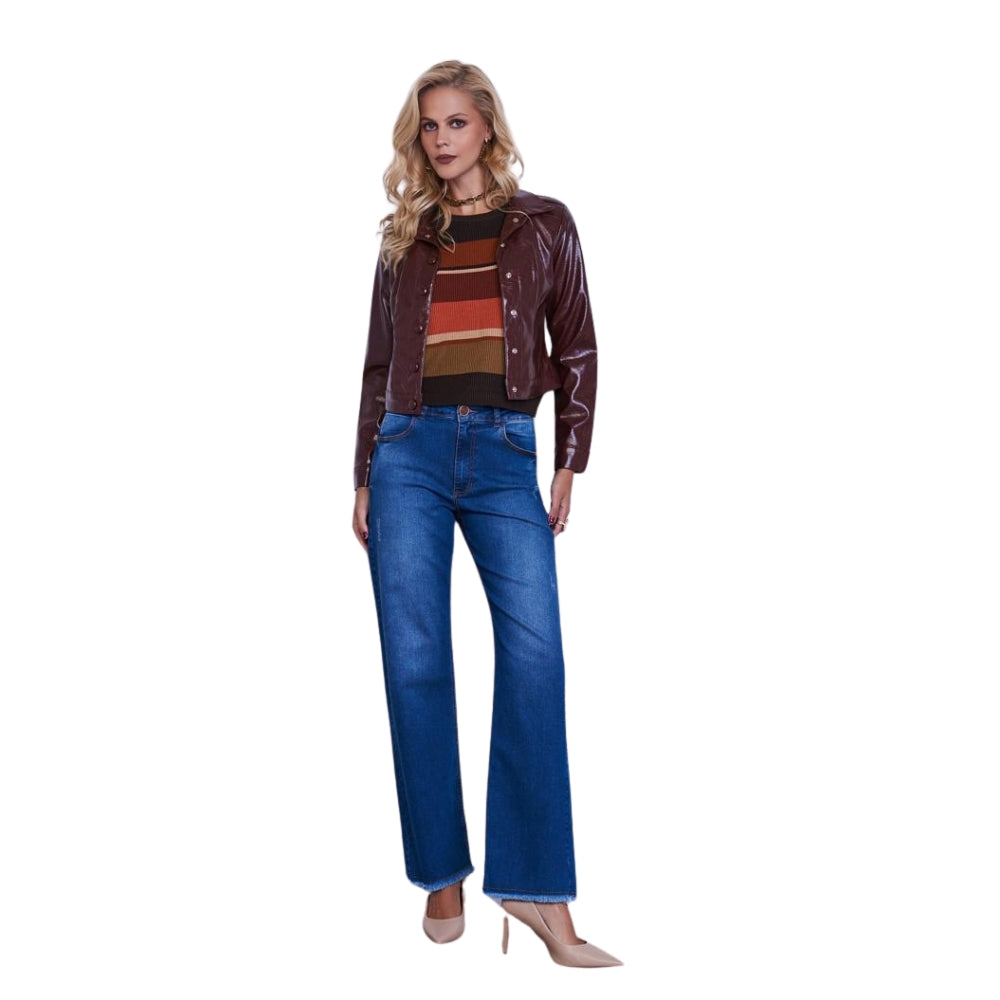 Calça Jeans Wide Leg - Estilo, Conforto e Modernidade